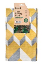 2 Eco Dish Drying Mat Rack