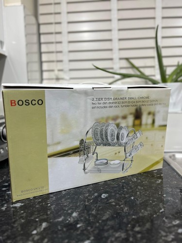 Bosco tier chrome dish - tier,