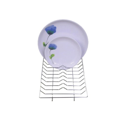 Mini dish drainer - dish, (chrome)