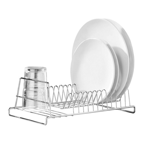 Metal chrome polished dish - chrome,