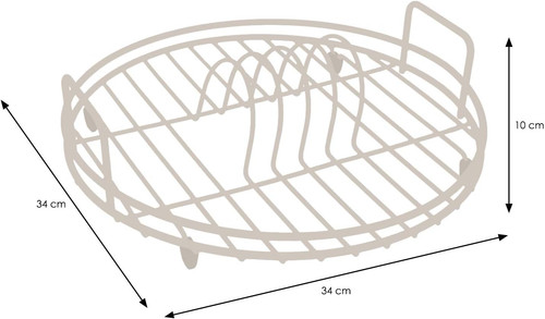 Circular dish drainer rack - circular,