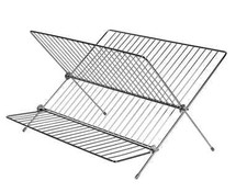 2 Tier Chrome Dish Drainer