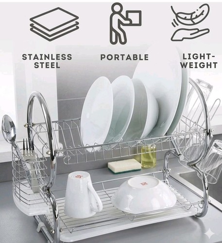 Tier dish drying rack - 2,
