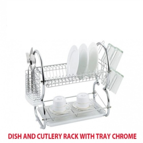 Tier dish drainer rack with - 2,
