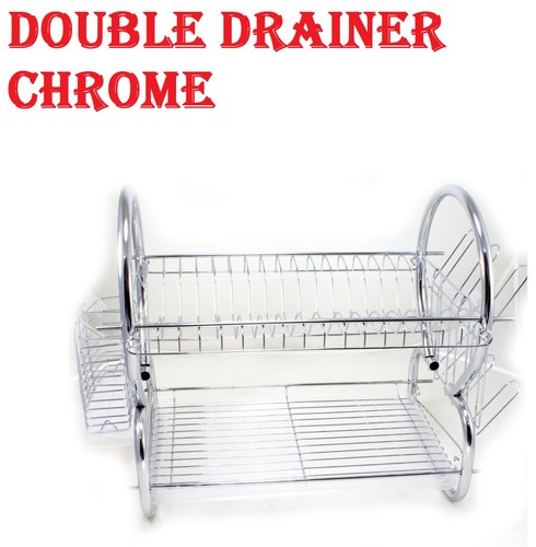 2tier double drainer - drainer, rack